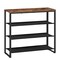Entryway Shoe Organizer with Adjustable Shelves, 4-Tier Storage